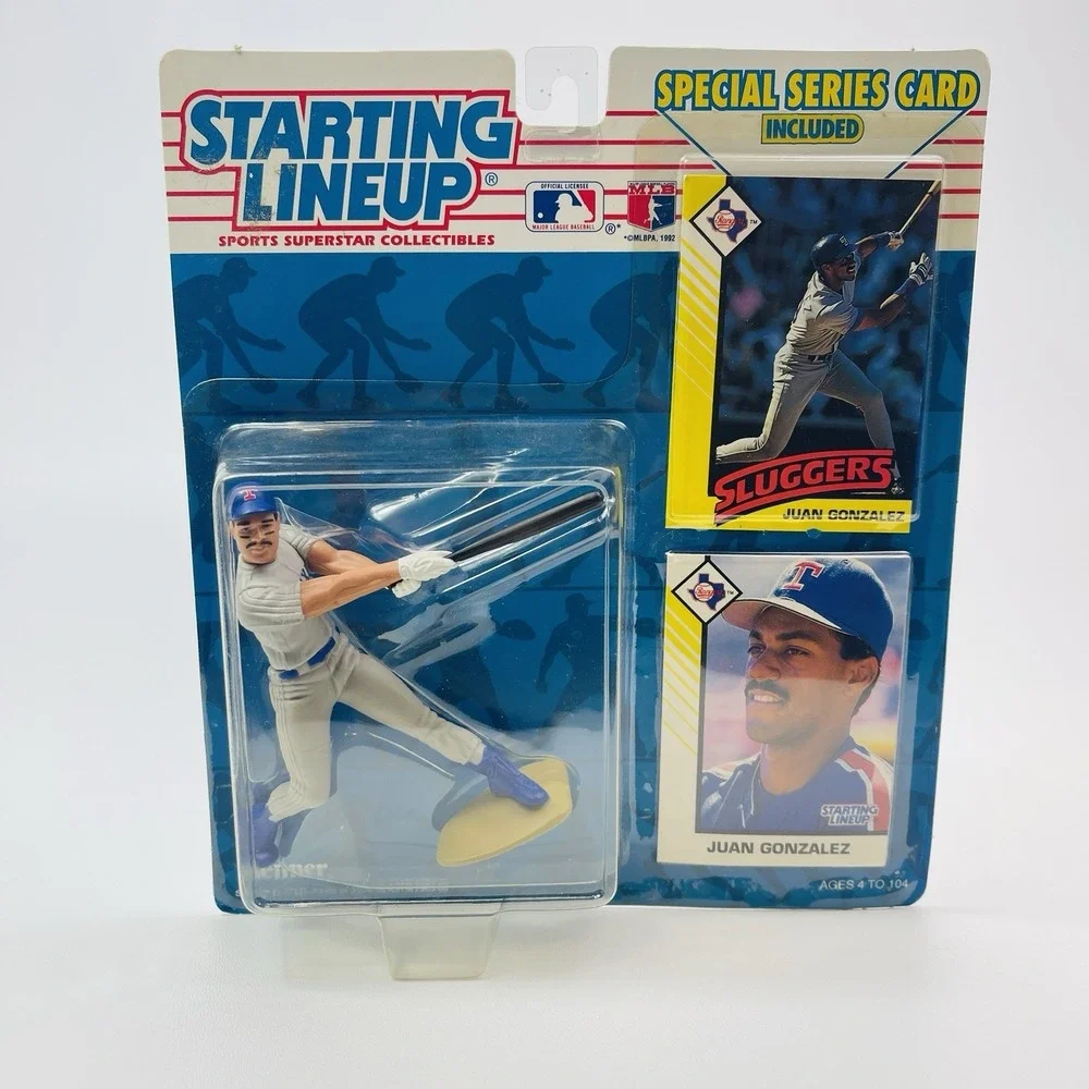 1993 Starting Lineup Juan Gonzalez Texas Rangers Sluggers